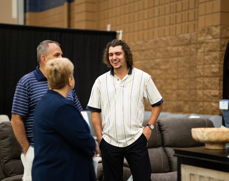 Homeowners and exhibitors at a Nationwide Expos home show, photo 6